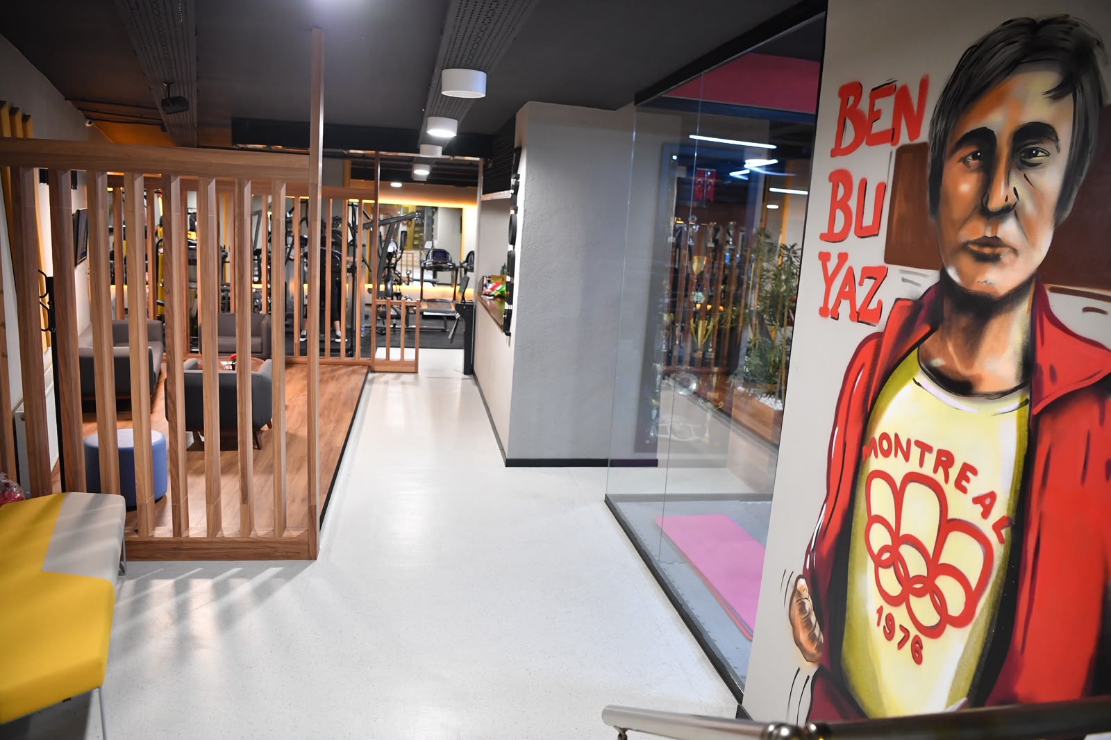 Reborn Sport Zone iç mekan